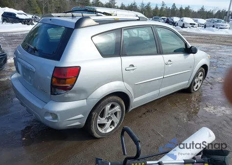 2005 Pontiac Vibe из США, поврежденный, VIN 5Y2SL63835Z422061